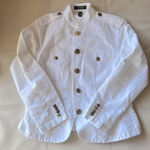 Ralph Lauren Light White Denim Jacket